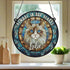 Cat Ragdoll Memorial Stained Glass Effect Suncatcher